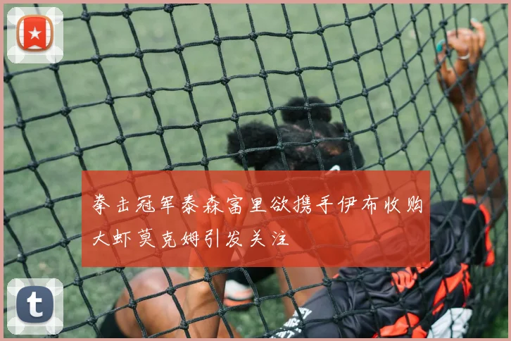 拳击冠军泰森富里欲携手伊布收购大虾莫克姆引发关注